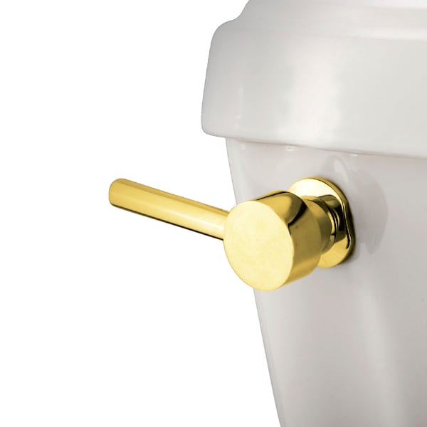 Concord Toilet Tank Lever, Polished Brass